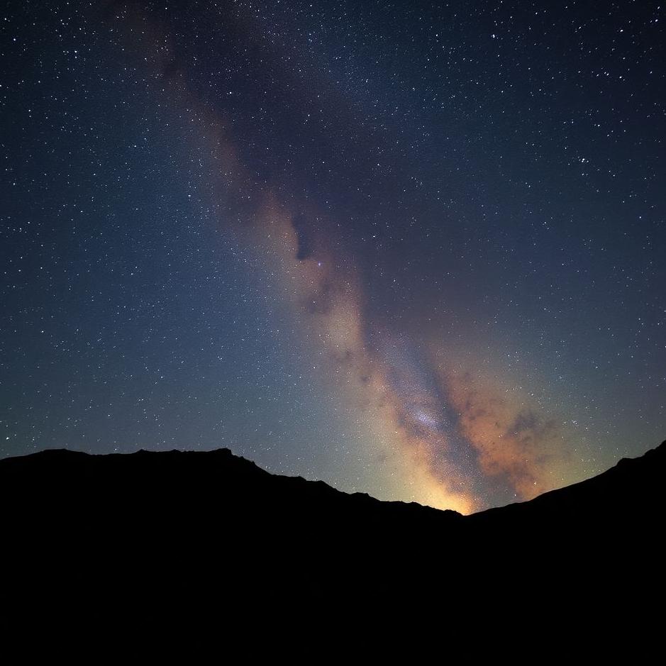 Dream : Bright stars at night in a dream