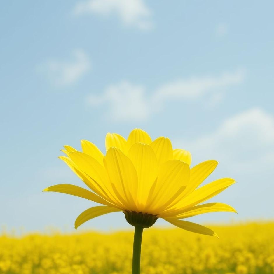 Dream : Bright yellow color in a dream