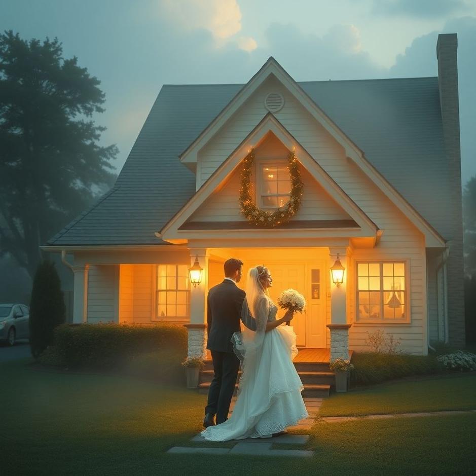 Dream : Bringing a bride home in a dream