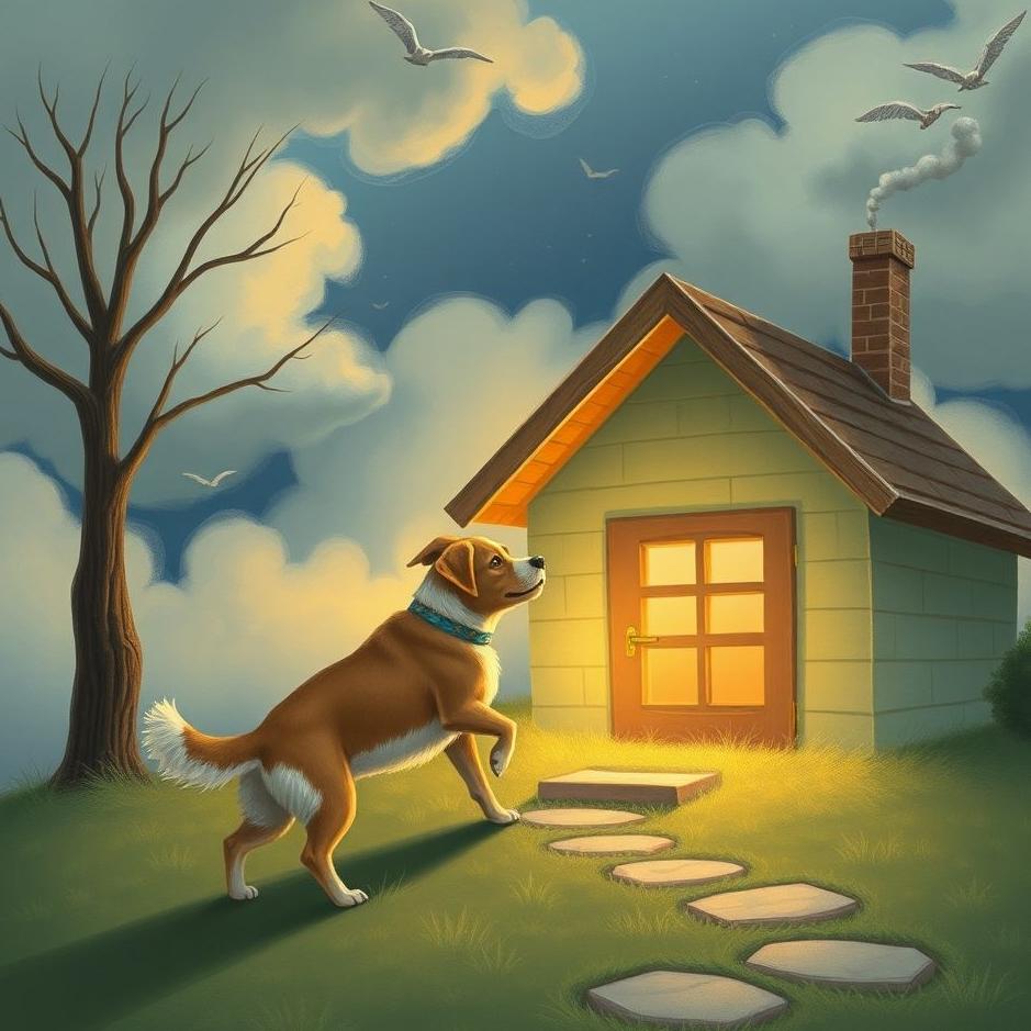 Dream : Bringing a dog home in a dream