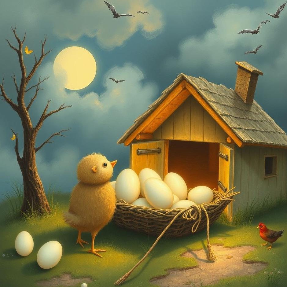 Dream : Bringing eggs home in a dream