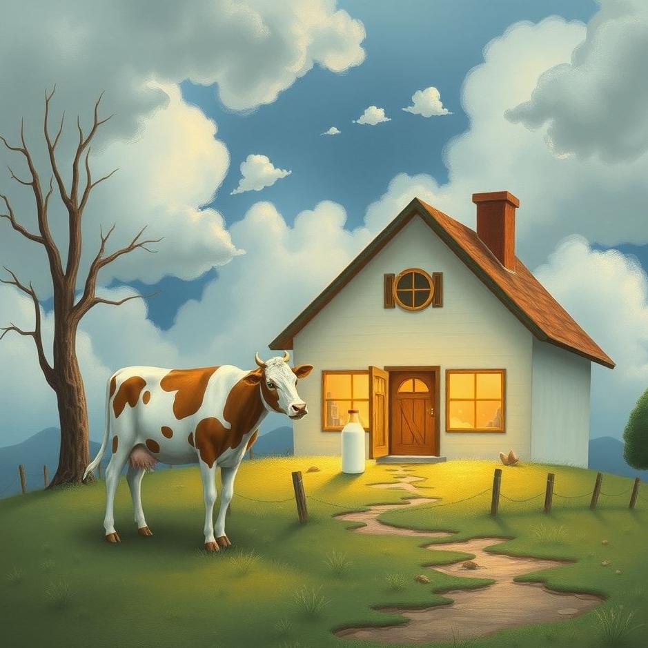 Dream : Bringing milk home in a dream