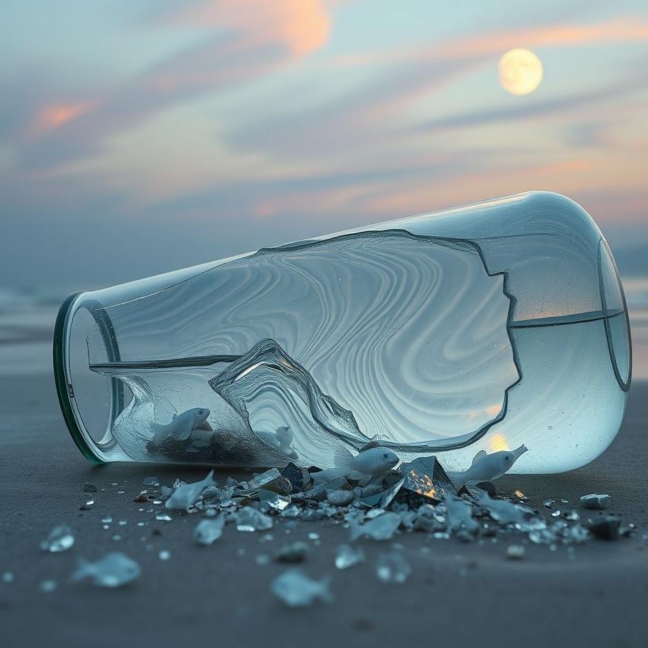 Dream : Broken aquarium in a dream