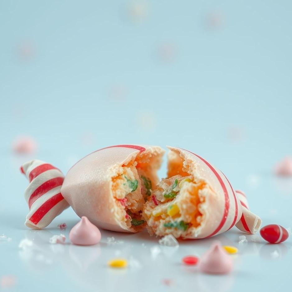 Dream : Broken candy in a dream