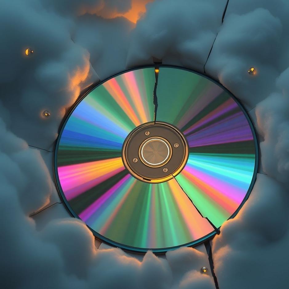 Dream : Broken CD in a dream
