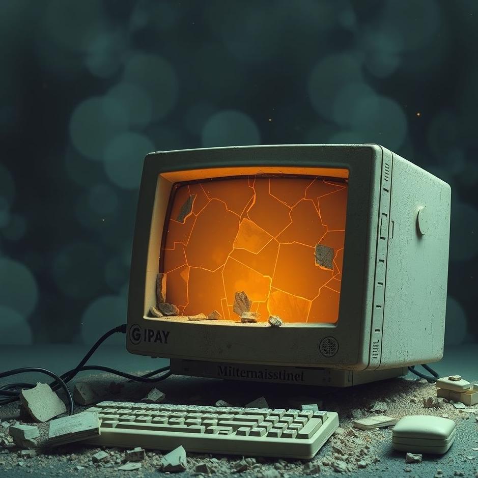 Dream : Broken computer in a dream