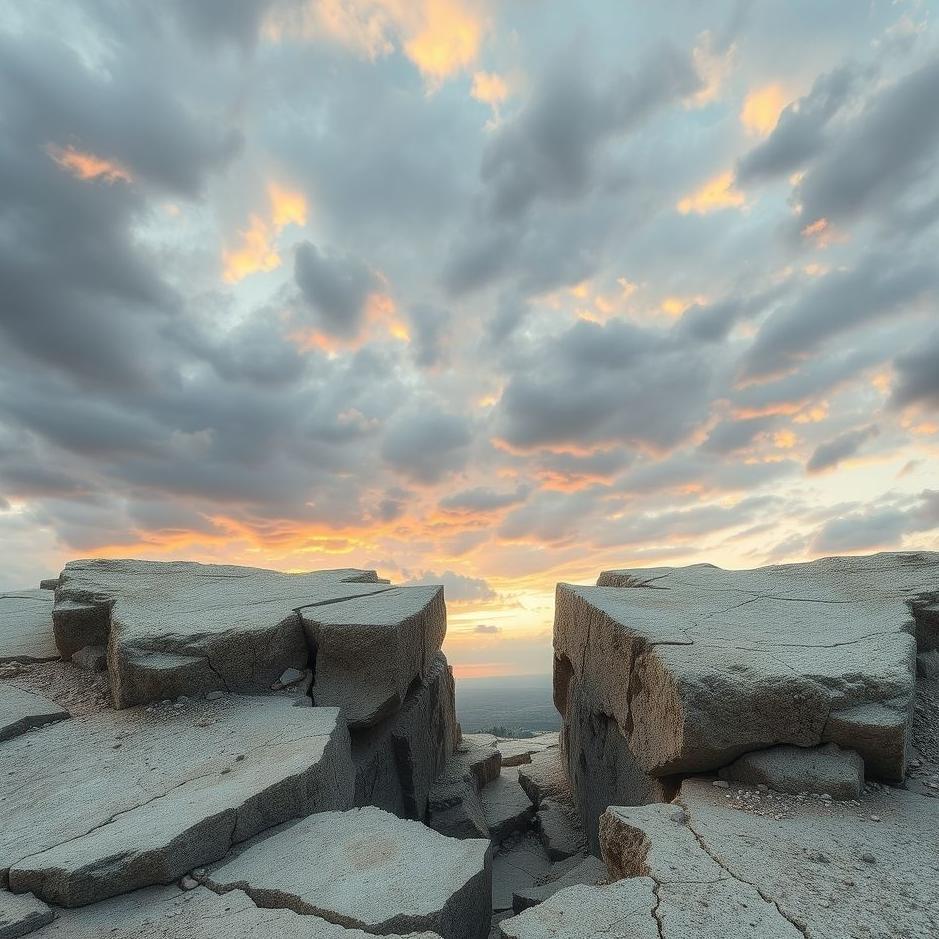 Dream : Broken concrete in a dream