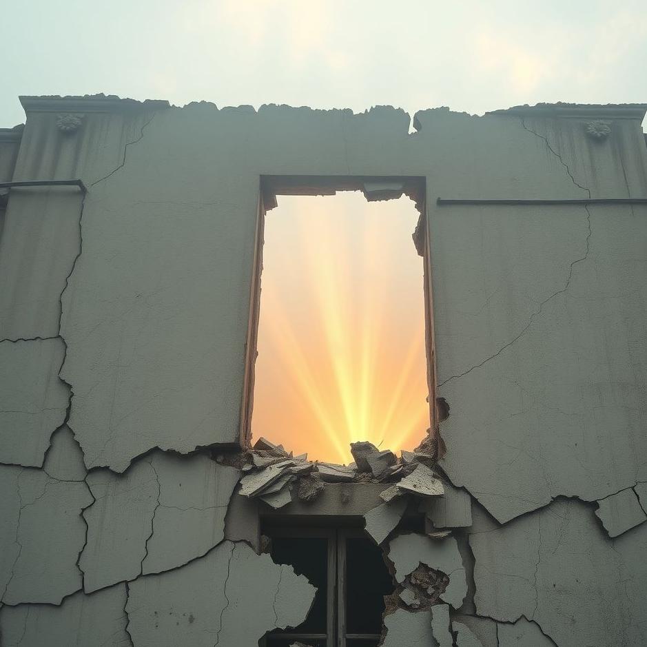 Dream : Broken exterior in a dream