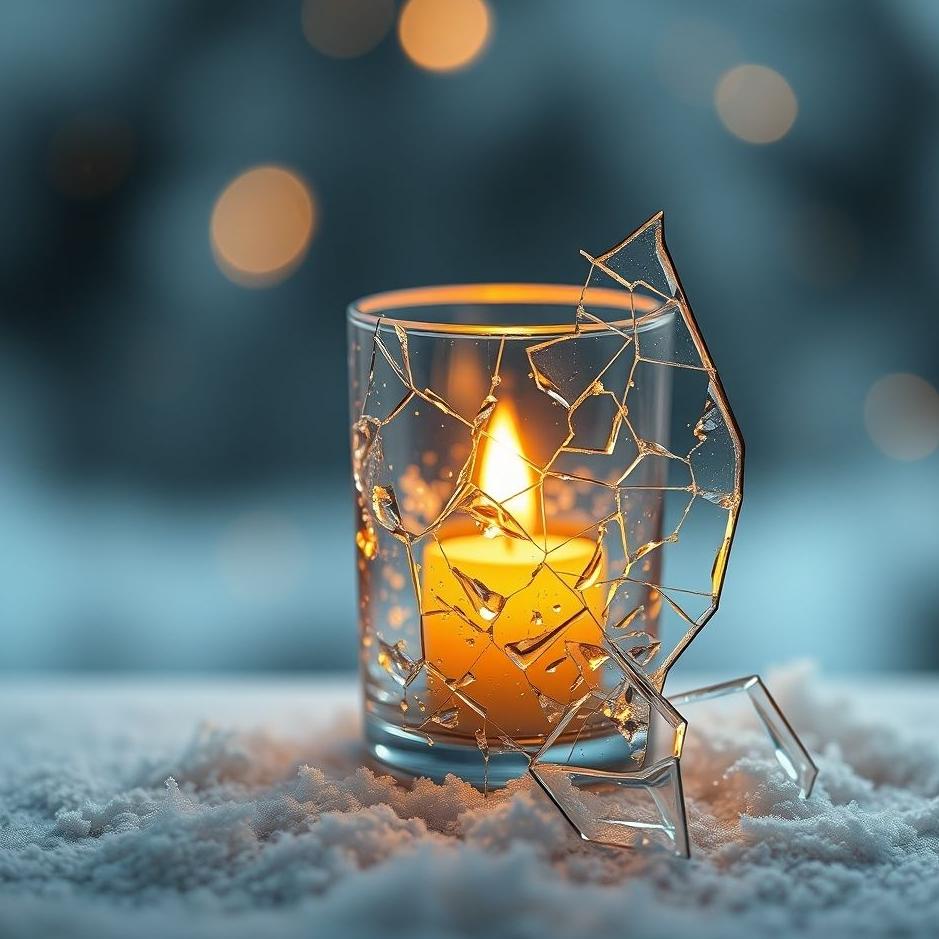 Dream : Broken glass as a gift in a dream