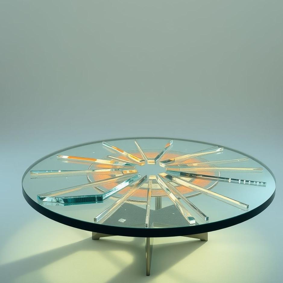 Dream : Broken glass table in a dream