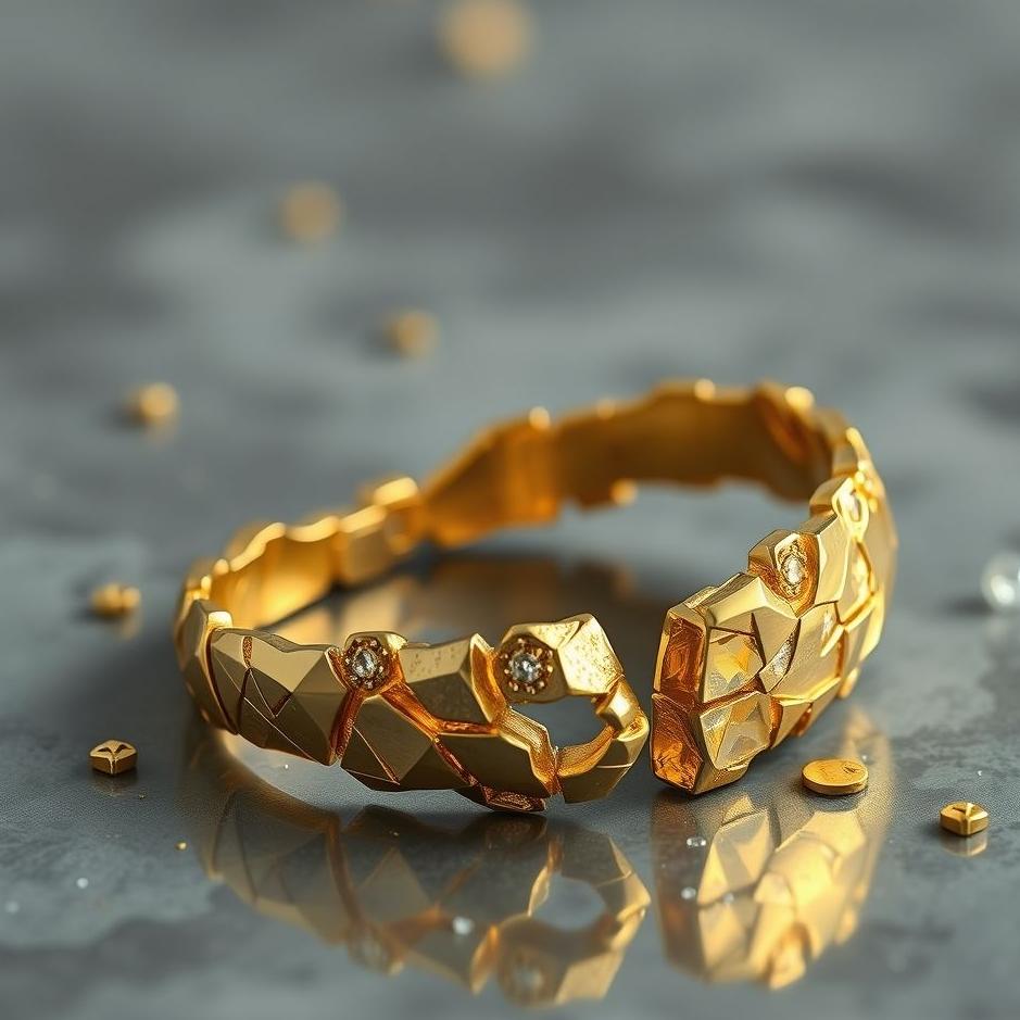 Dream : Broken gold bracelet in a dream