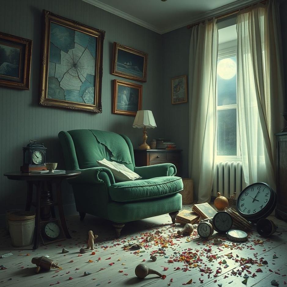 Dream : Broken items at home in a dream