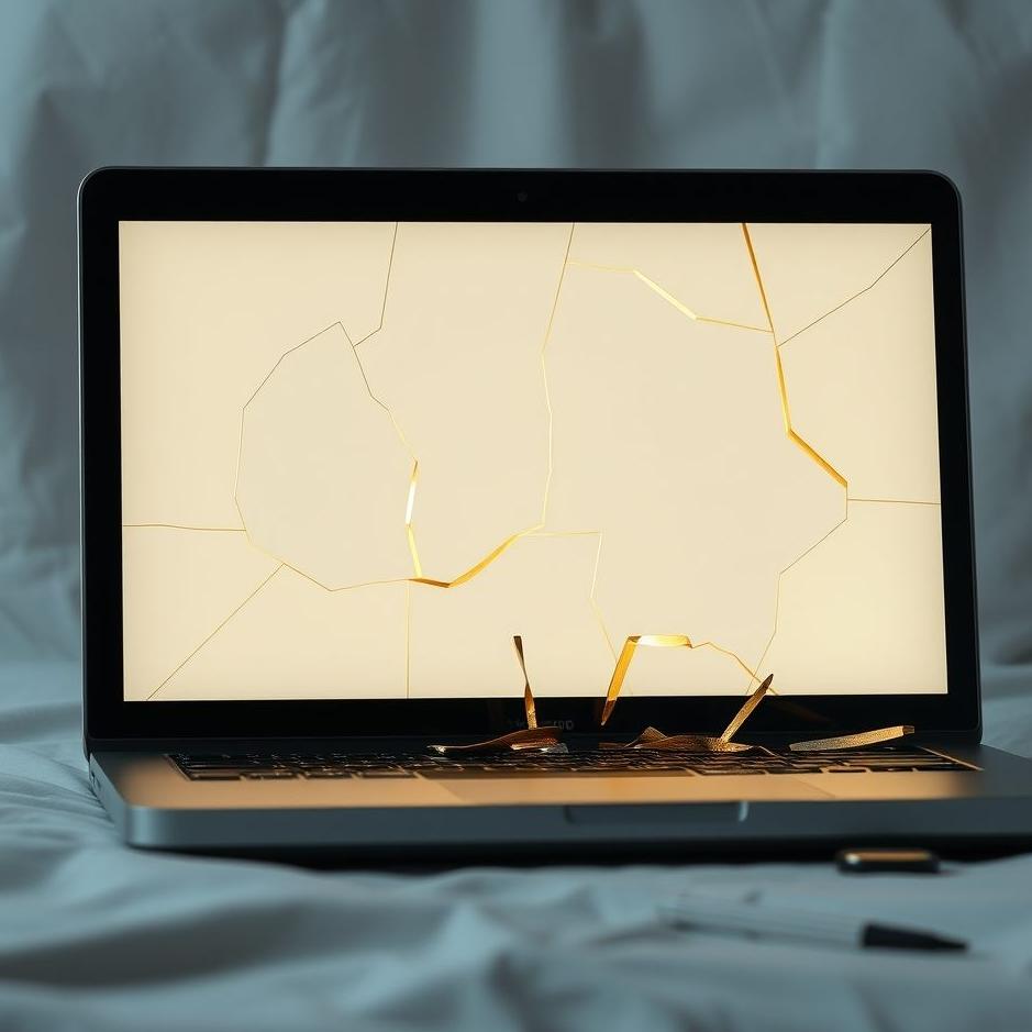 Dream : Broken laptop in a dream