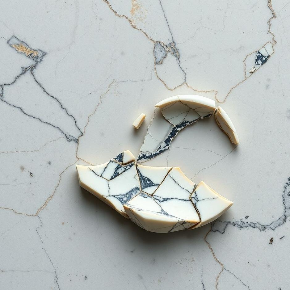 Dream : Broken marble in a dream