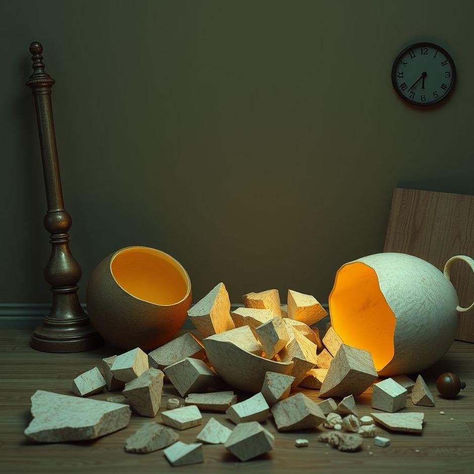 Dream Dictionary : Broken objects at home in a dream