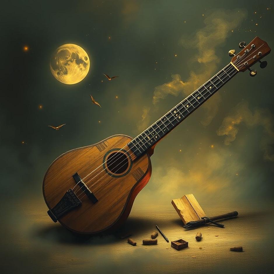 Dream : Broken oud in a dream