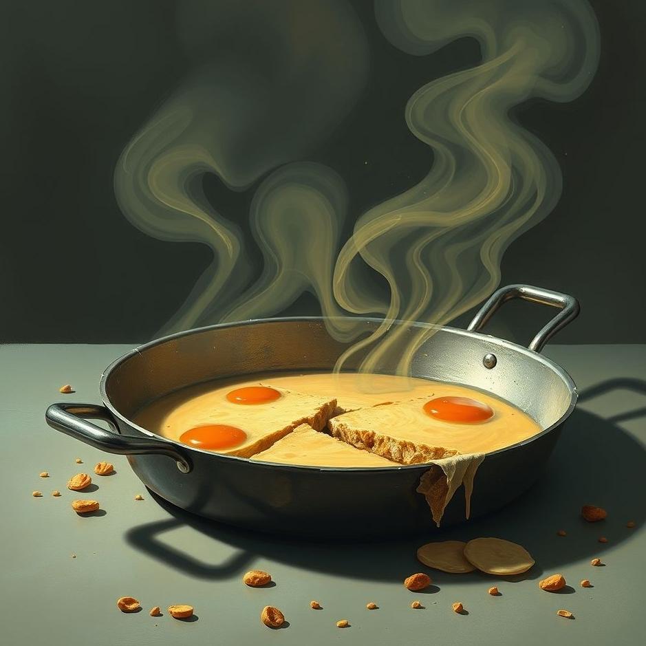 Dream : Broken pan in a dream