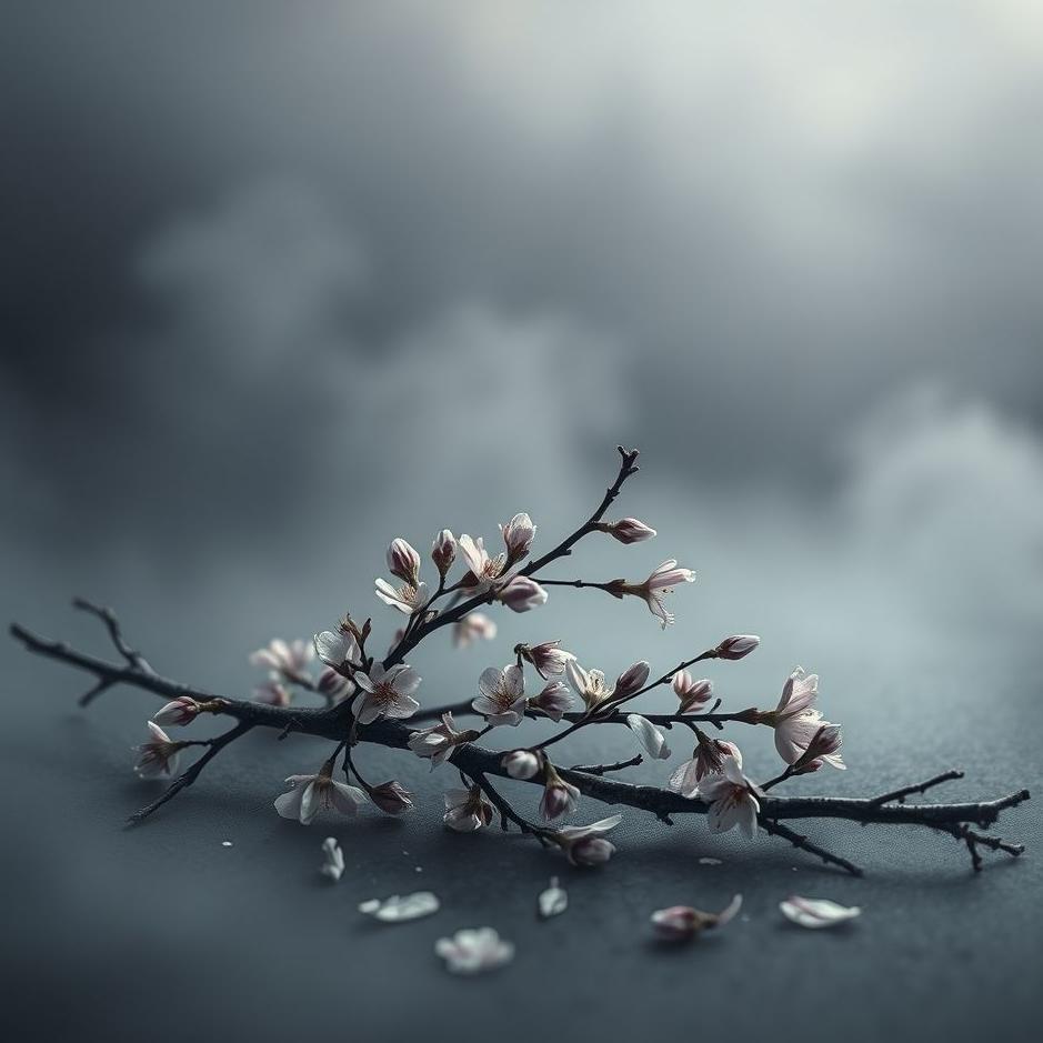 Dream : Broken plum branch in a dream