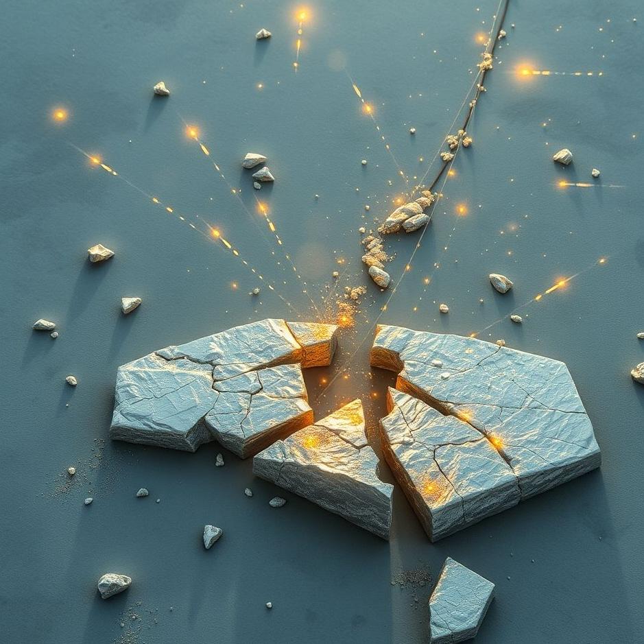 Dream : Broken silver in a dream