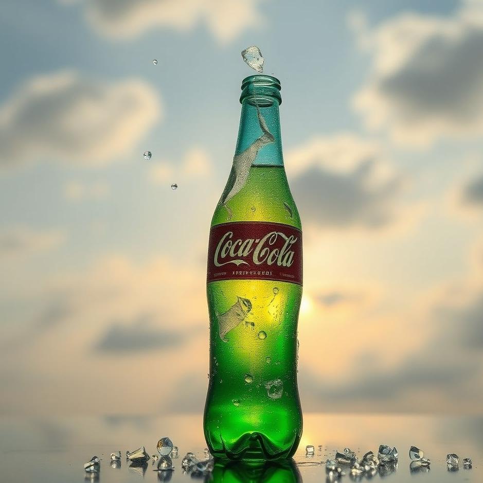 Dream : Broken soda bottle in a dream