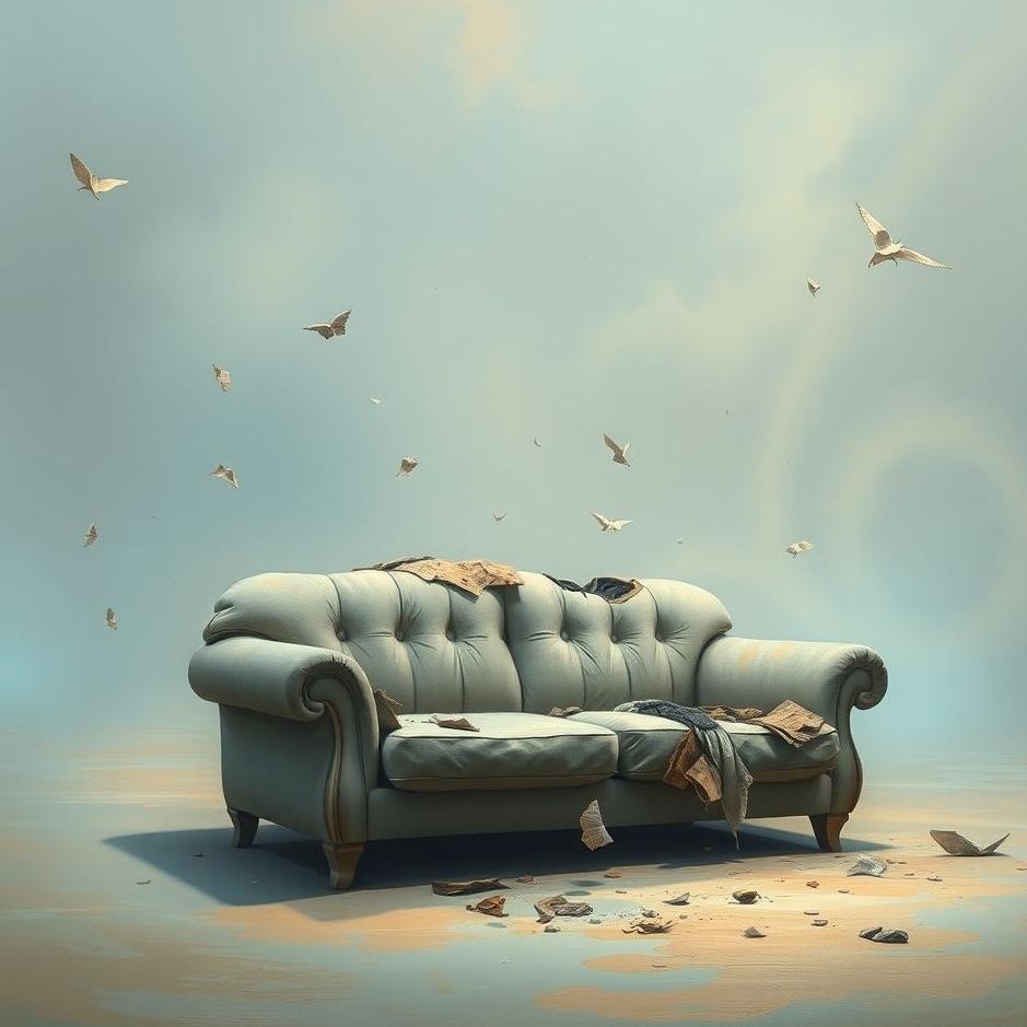 Dream : Broken sofa in a dream