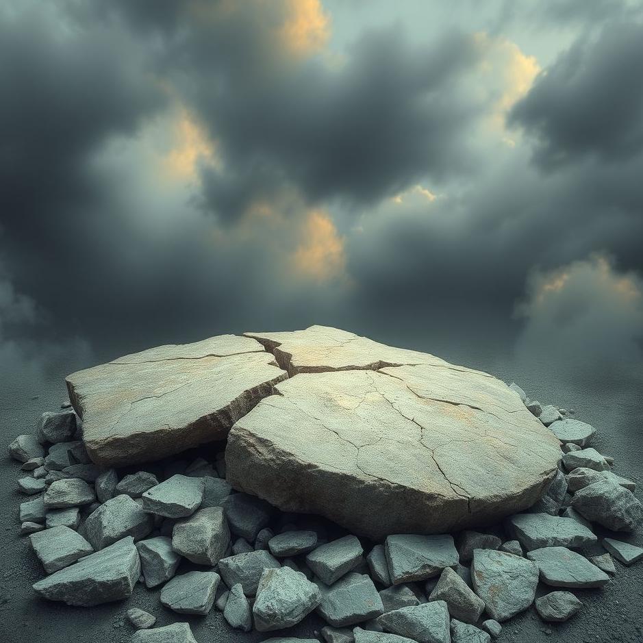 Dream : Broken stones in a dream