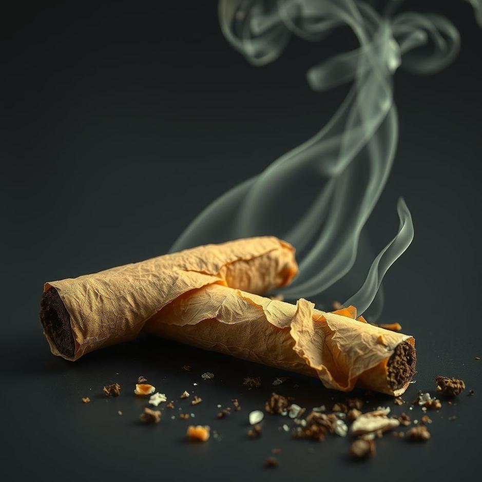 Dream : Broken tobacco in a dream