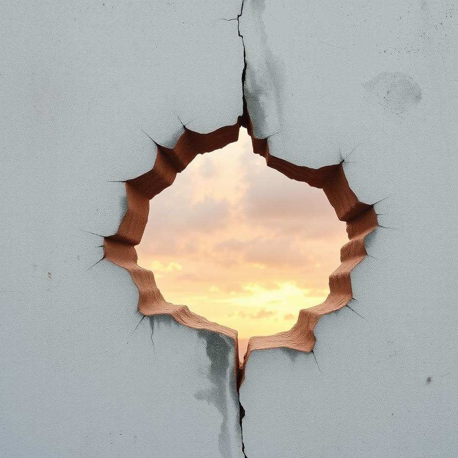 Dream : Broken wall in a dream