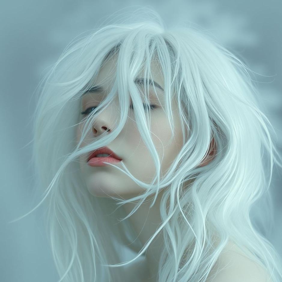 Dream : Broken white hair in a dream
