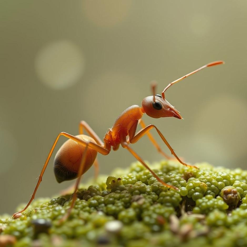 Dream : Brown ant in a dream