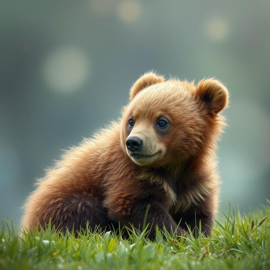 Dream : Brown bear cub in a dream