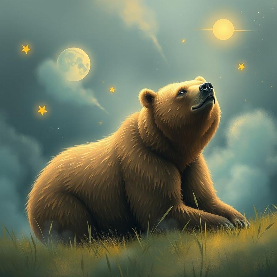 Dream : Brown bear in a dream
