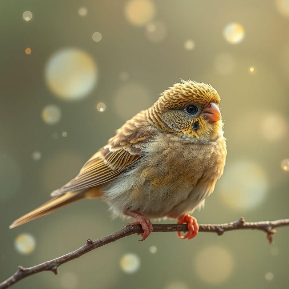 Dream : Brown budgie in a dream
