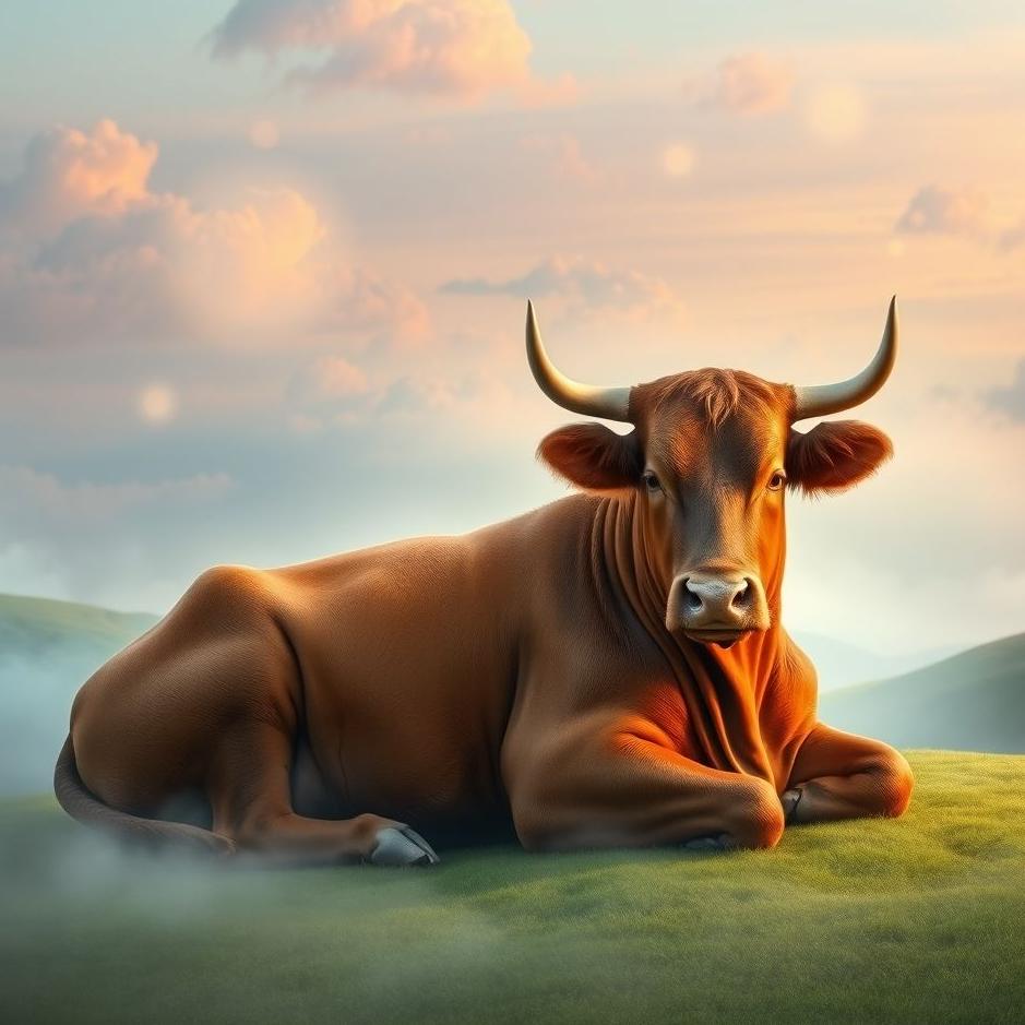 Dream : Brown bull in a dream