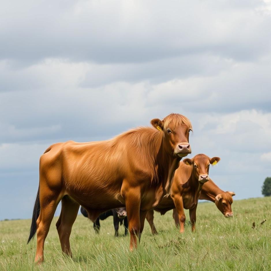 Dream : Brown cattle in a dream