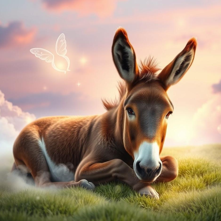 Dream : Brown donkey in a dream