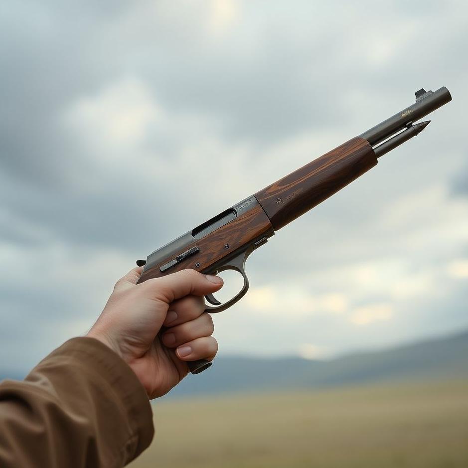 Dream : Brown gun in a dream