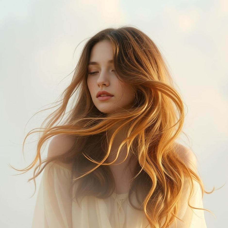 Dream : Brown long hair in a dream
