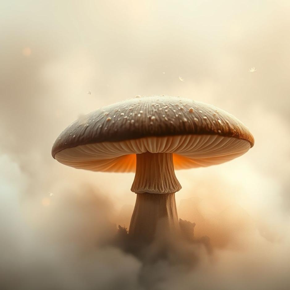 Dream : Brown mushroom in a dream