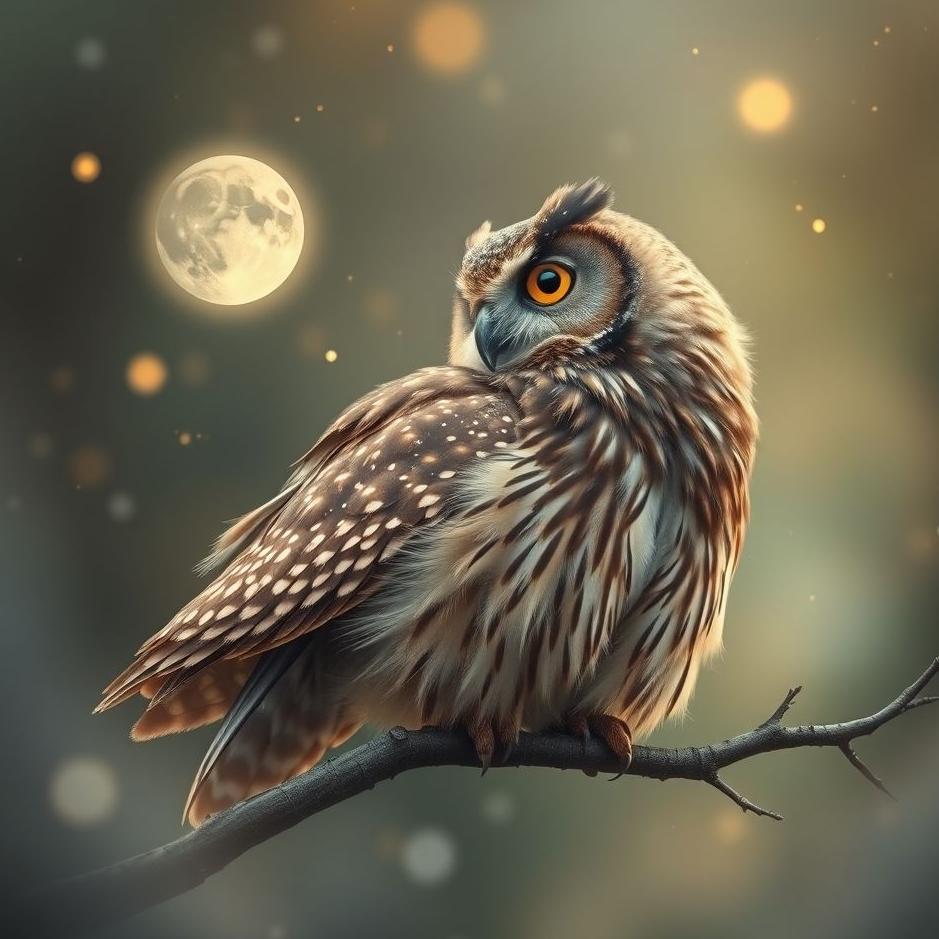 Dream : Brown owl in a dream
