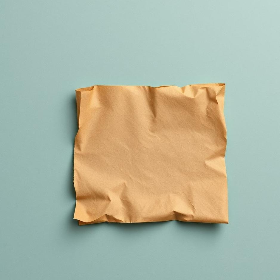 Dream : Brown paper in a dream