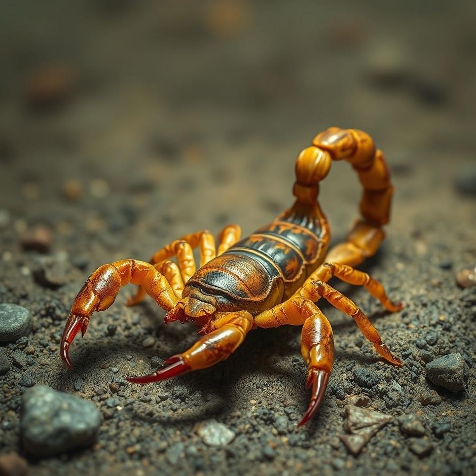 Dream : Brown scorpion in a dream