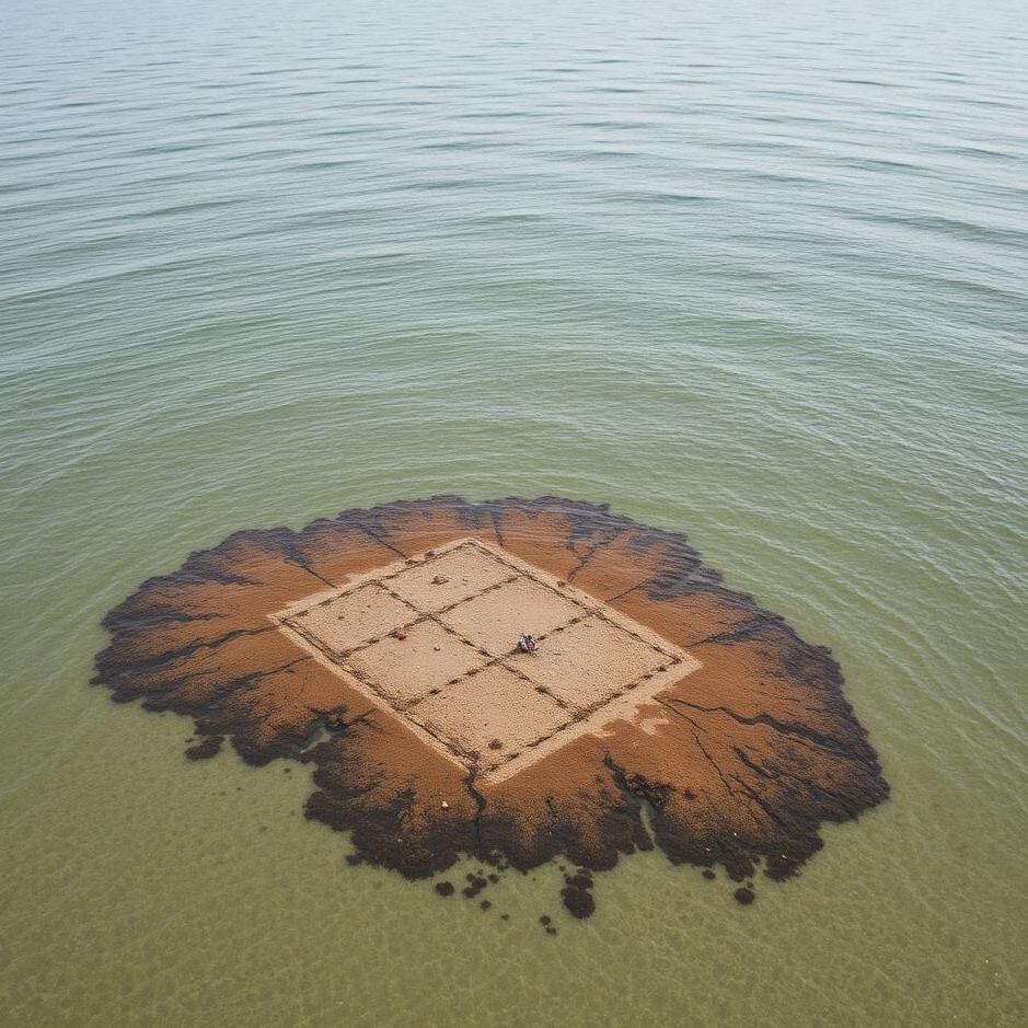 Dream : Brown sea in a dream