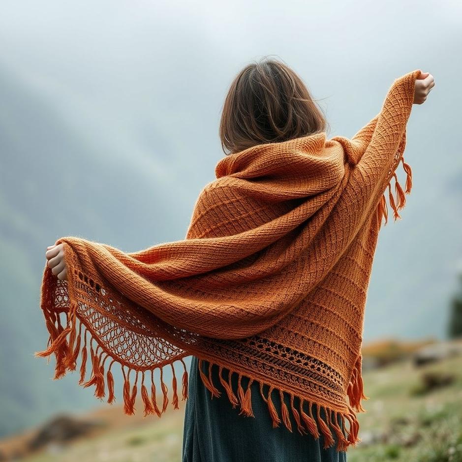 Dream : Brown shawl as a gift in a dream