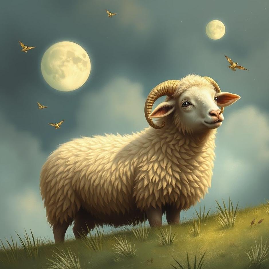 Dream : Brown sheep in a dream