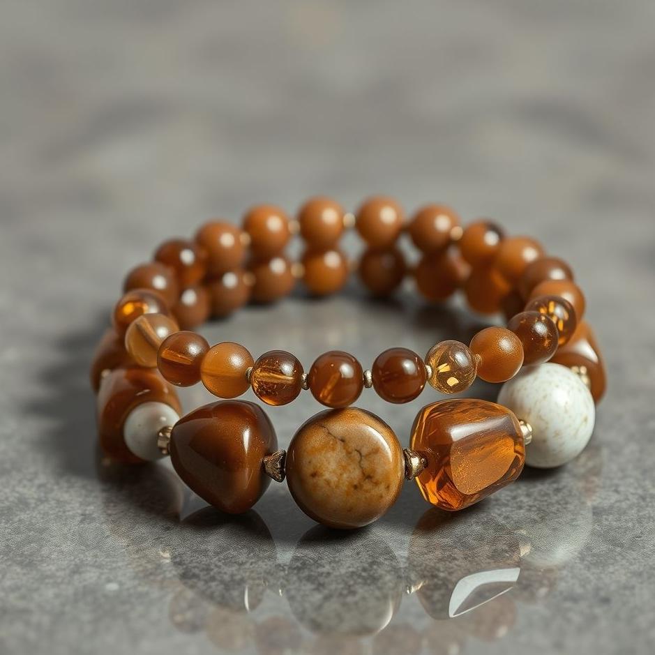Dream : Brown stone bracelet in a dream