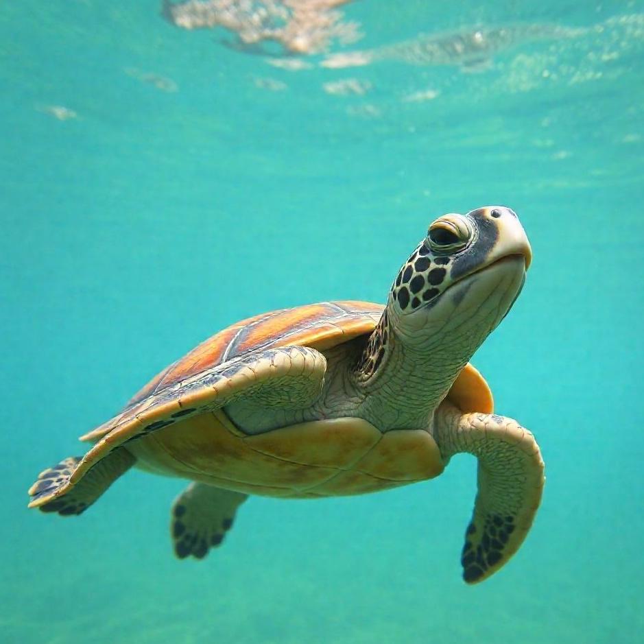 Dream : Brown turtle in a dream