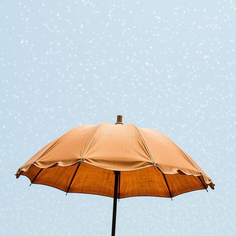 Dream : Brown umbrella in a dream