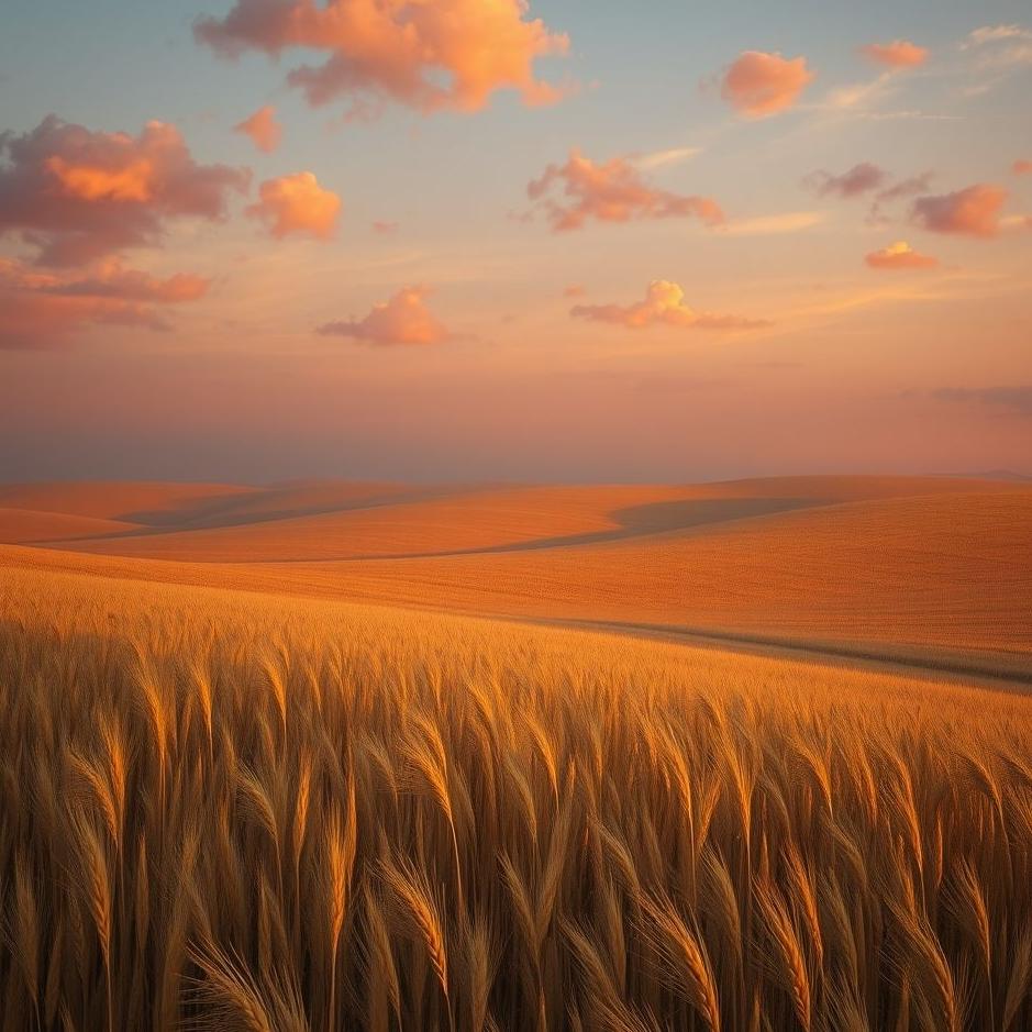 Dream : Brown wheat in a dream