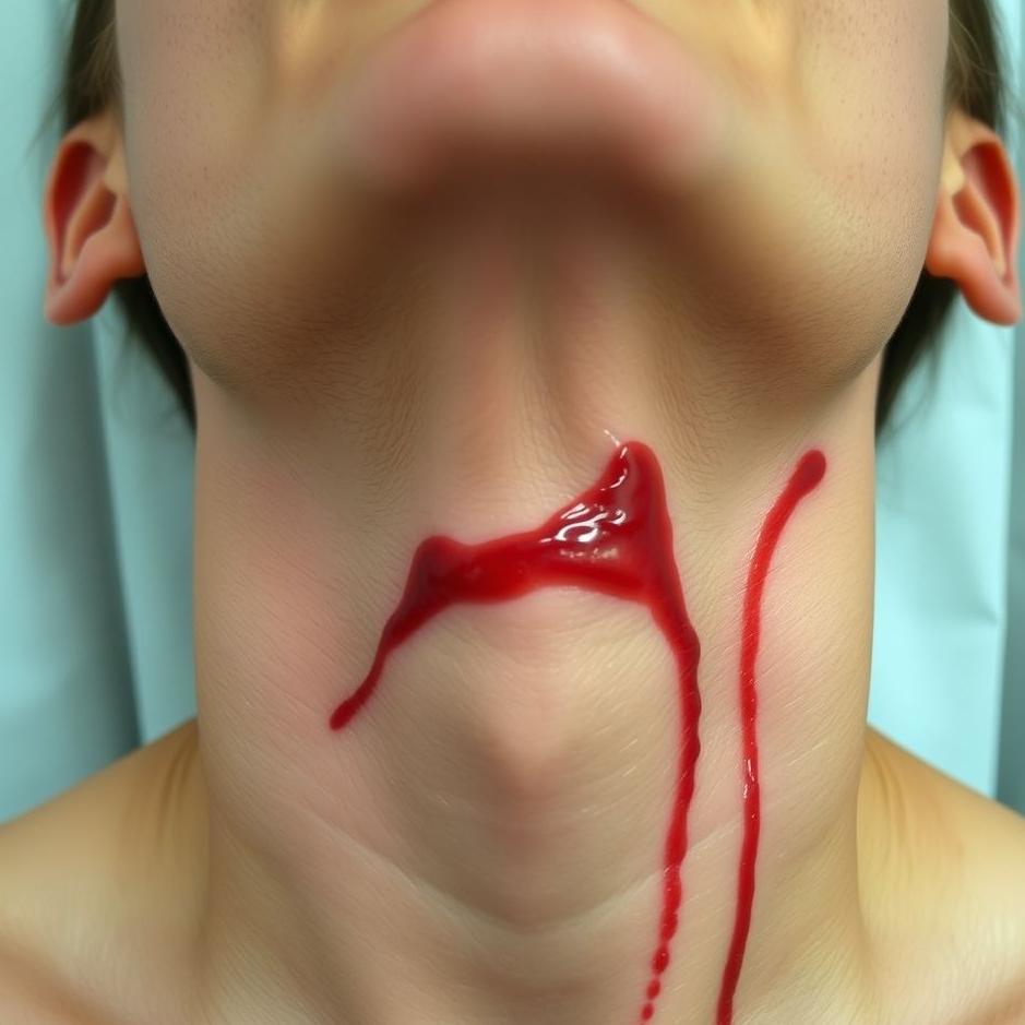 Dream : Bruising of the neck 